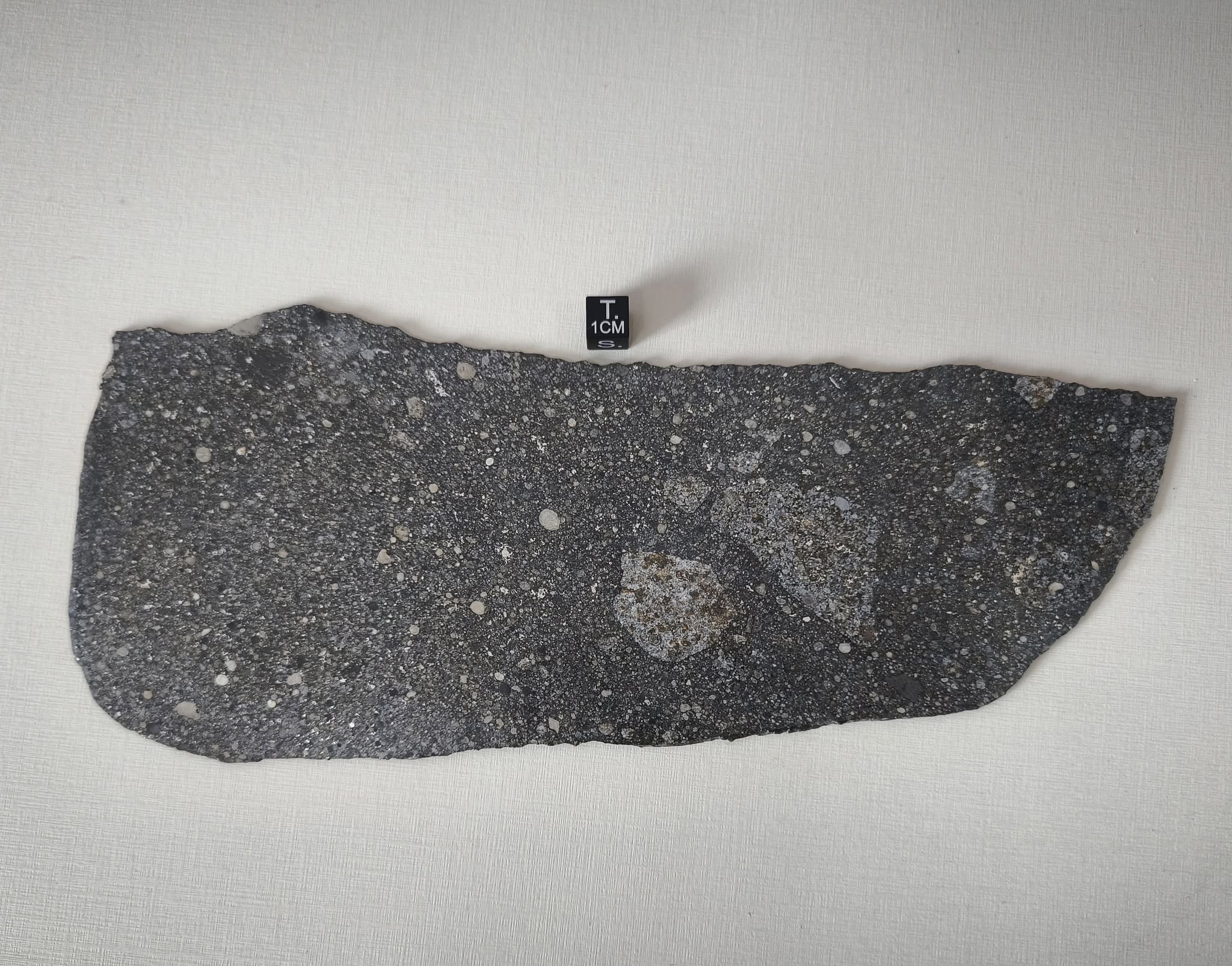 Meteorito Aba Panu da coleção Emanuel Foglietto