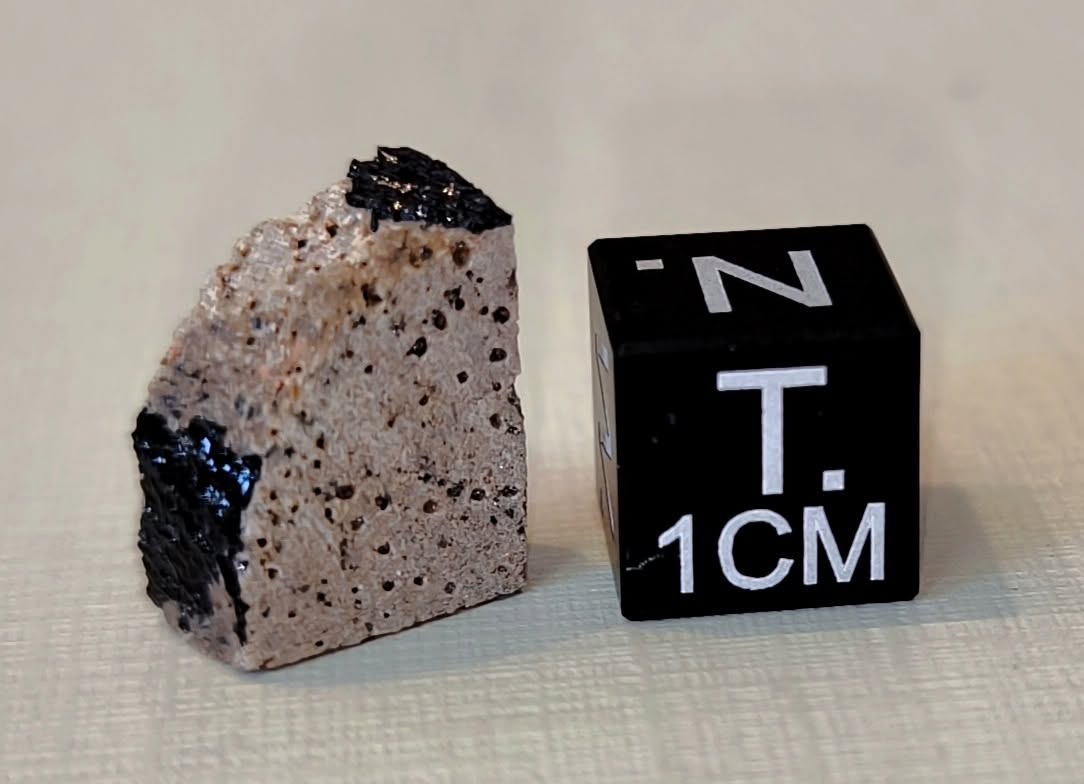 Meteorito Ibitira da coleção Emanuel Foglietto